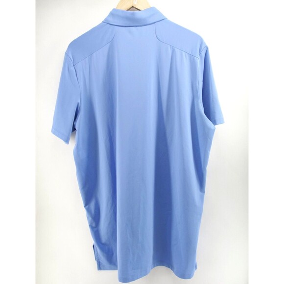 RLX Ralph Lauren Polo Shirt Mens Large Blue Short Sleeve Performance - Picture 8 of 8